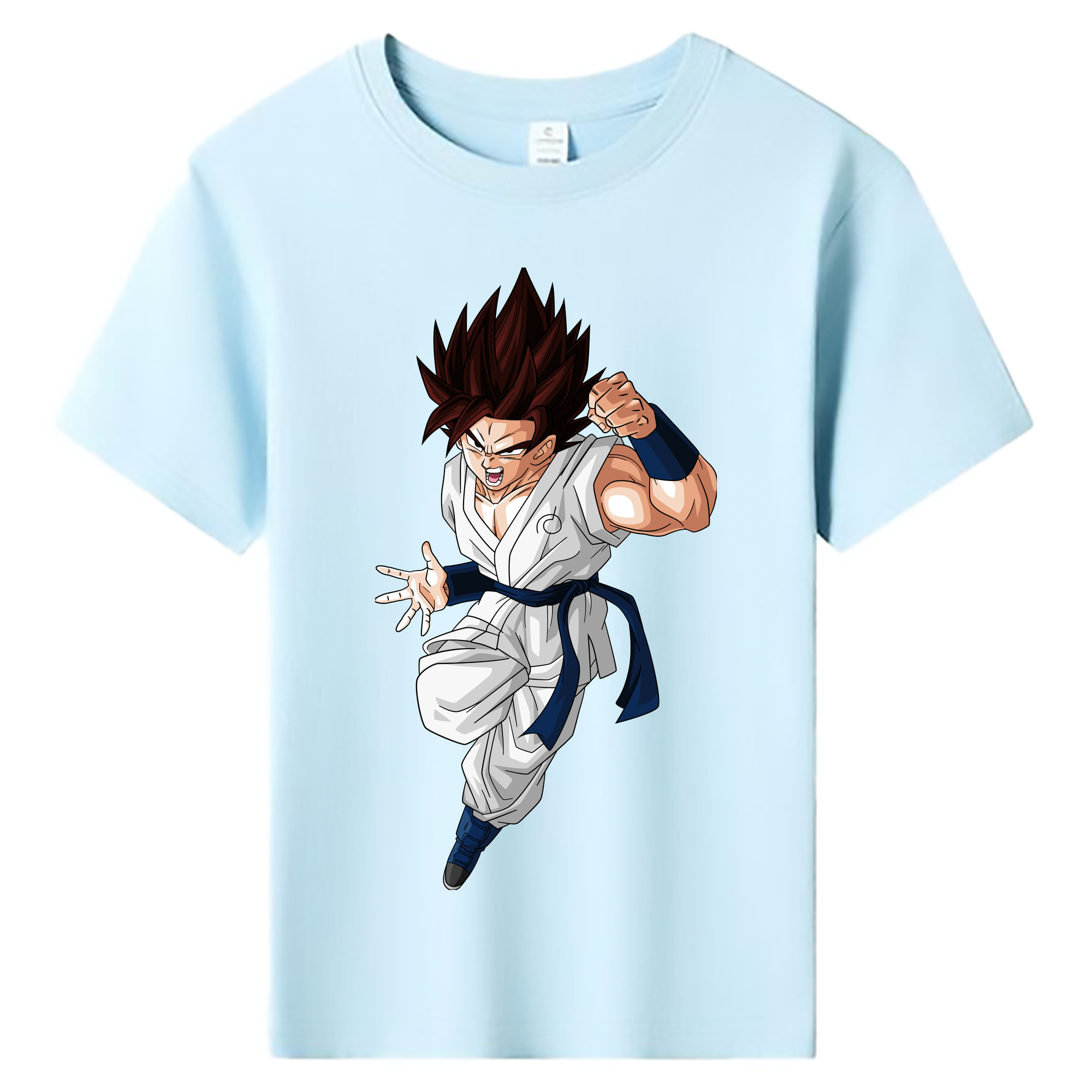 （画像用） ドラゴンボール 孫 悟飯（そんごはん）DRAGON BALL Son Gohan 綿100％キッズTシャツ（フロントプリント）